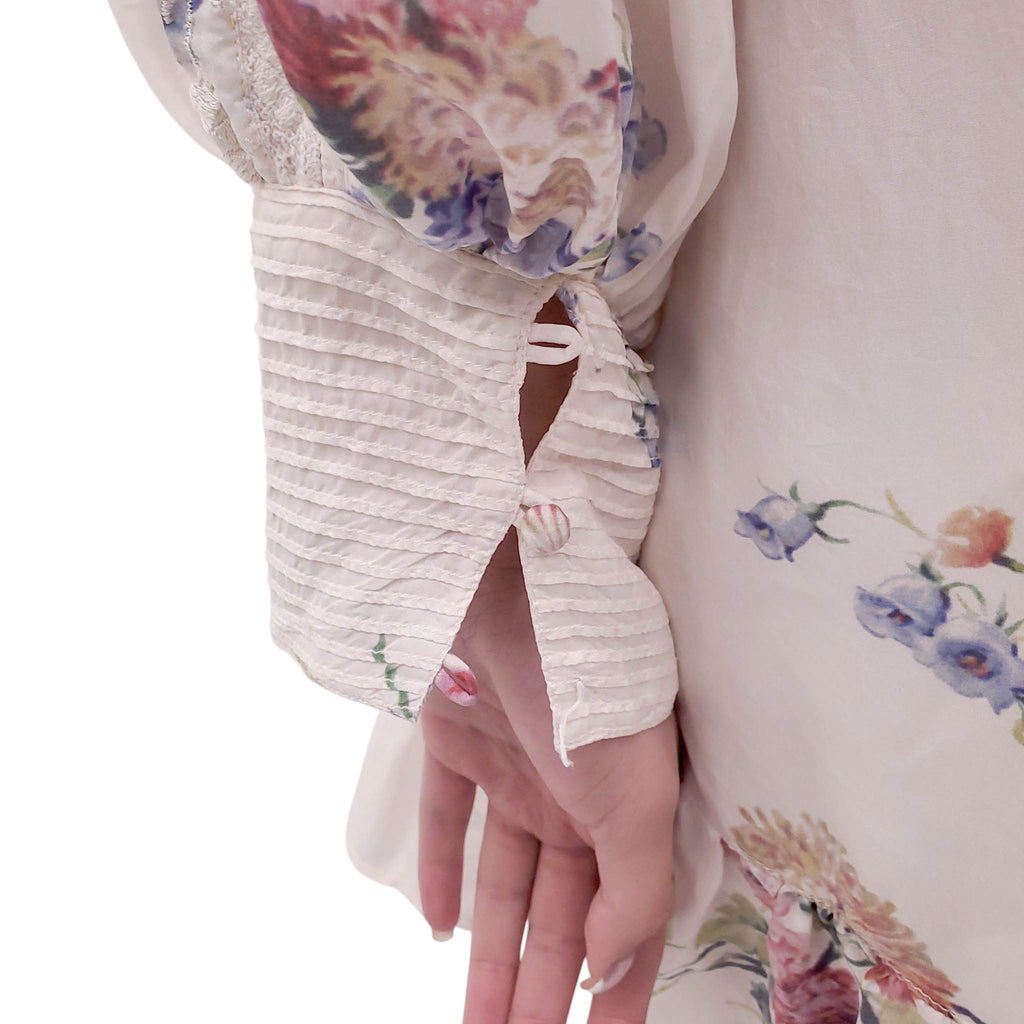 LOVESHACKFANCY FLORAL BABYDOLL DRESS - SIZE 6