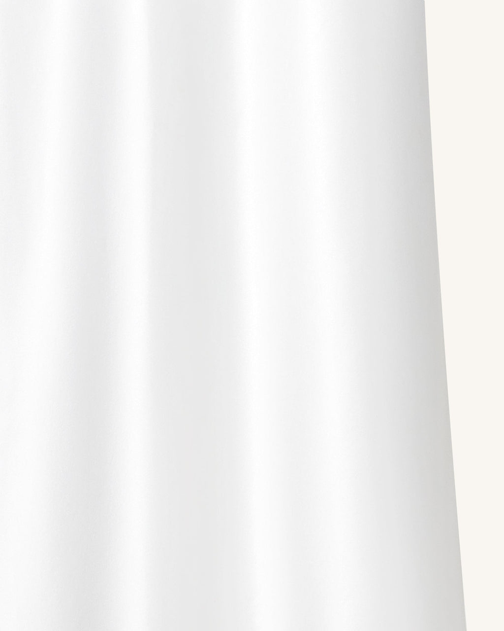 Liquid Satin Mermaid Maxi Skirt - White