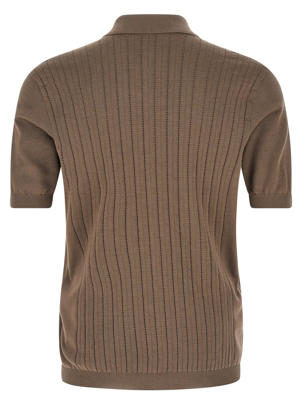 Brunello Cucinelli Men Operated Ribbed Shirt