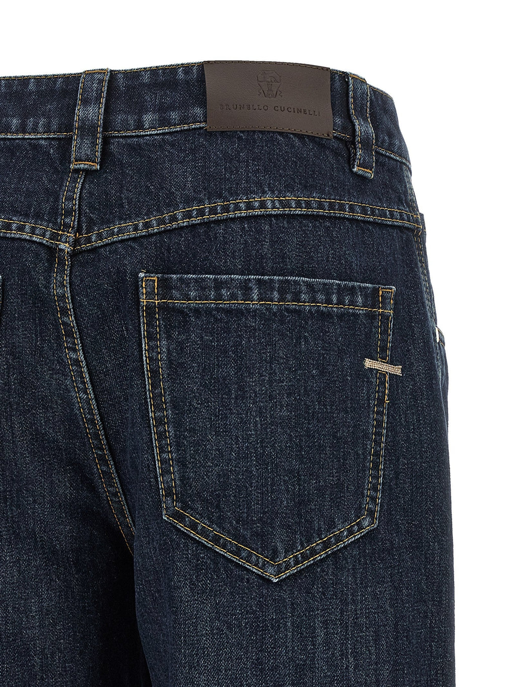 Brunello Cucinelli Women 'Shiny Bartack' Jeans