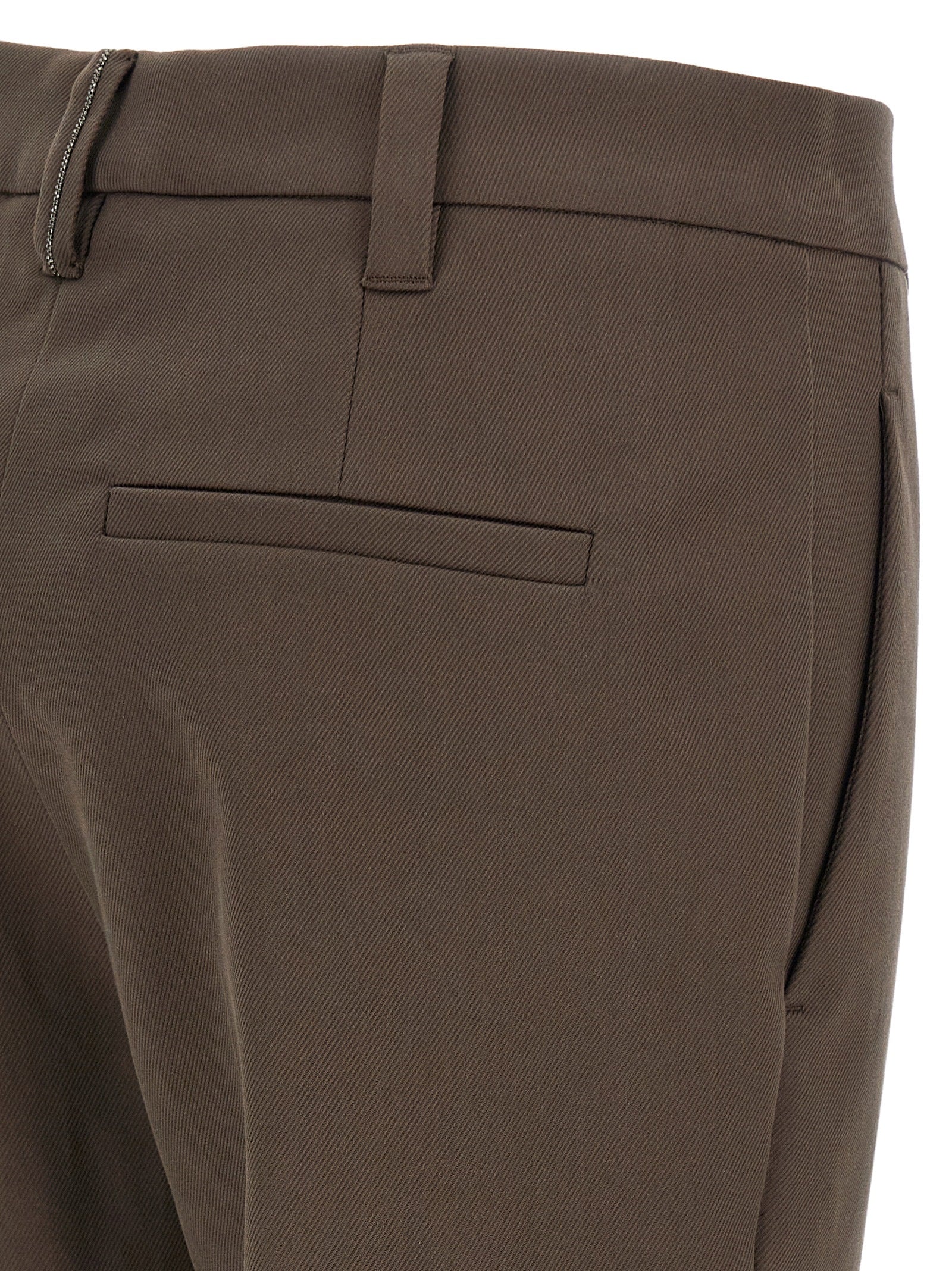 Brunello Cucinelli Women Cotton Trousers