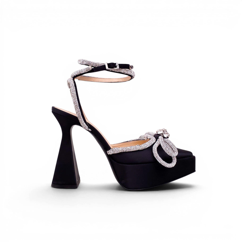 MACH & MACH BLACK PLATOFRM HEELS - SIZE 36