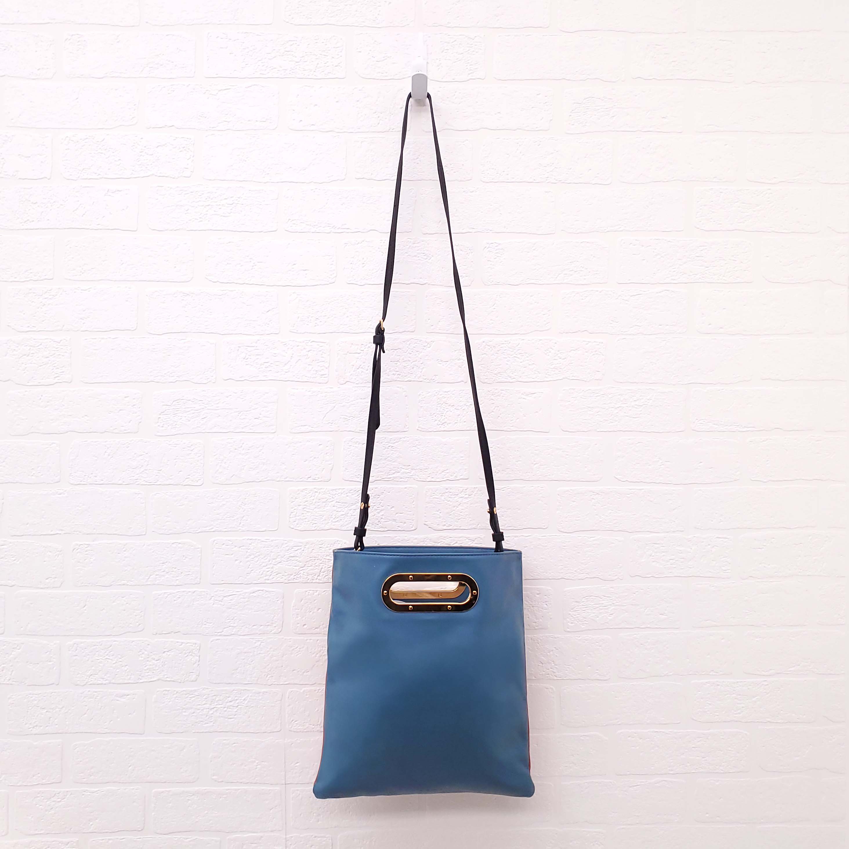 MARNI MULTI-COLOUR LEATHER HANDLE BAG