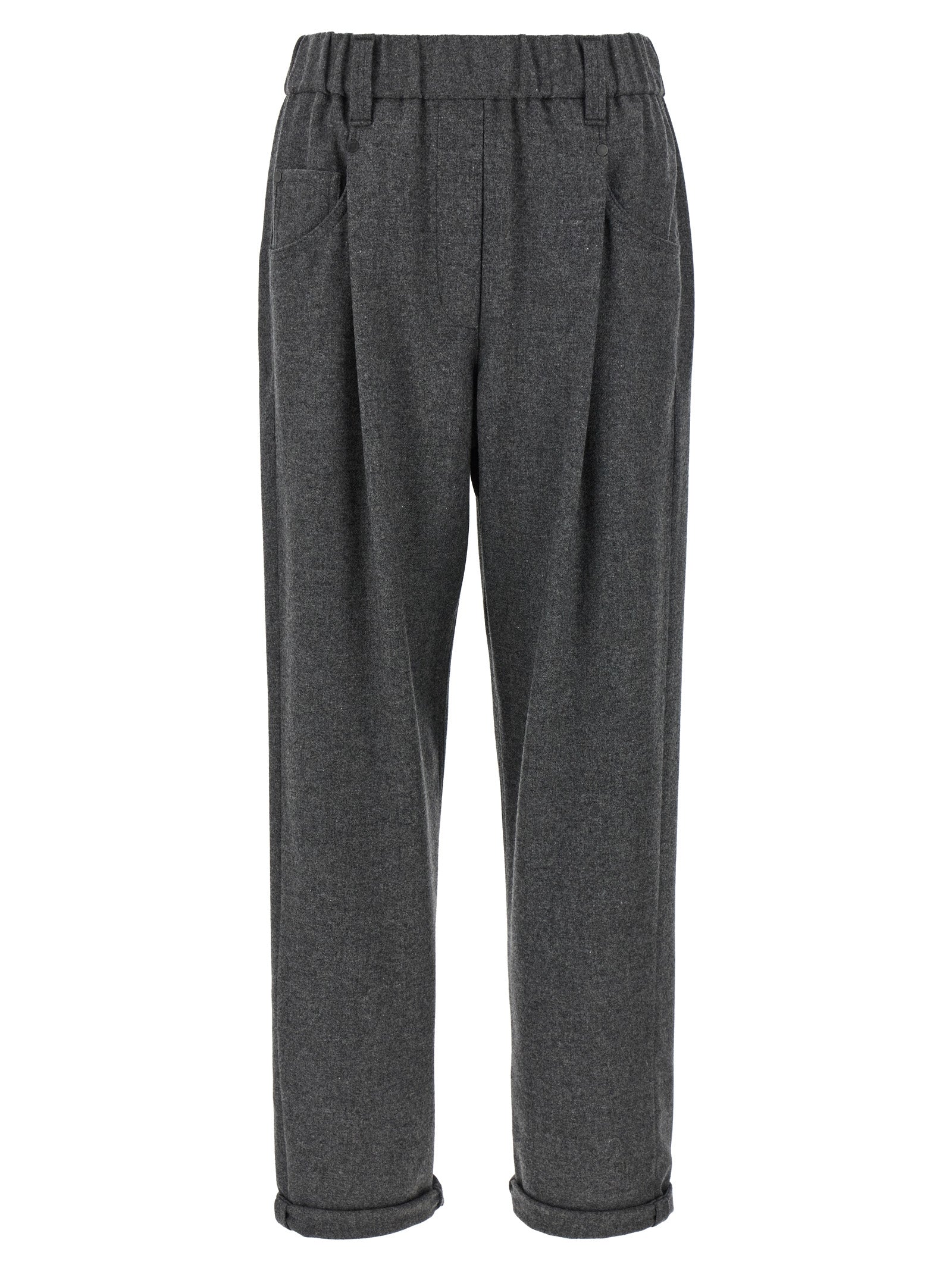 Brunello Cucinelli Women Wool And Cashmere Pants