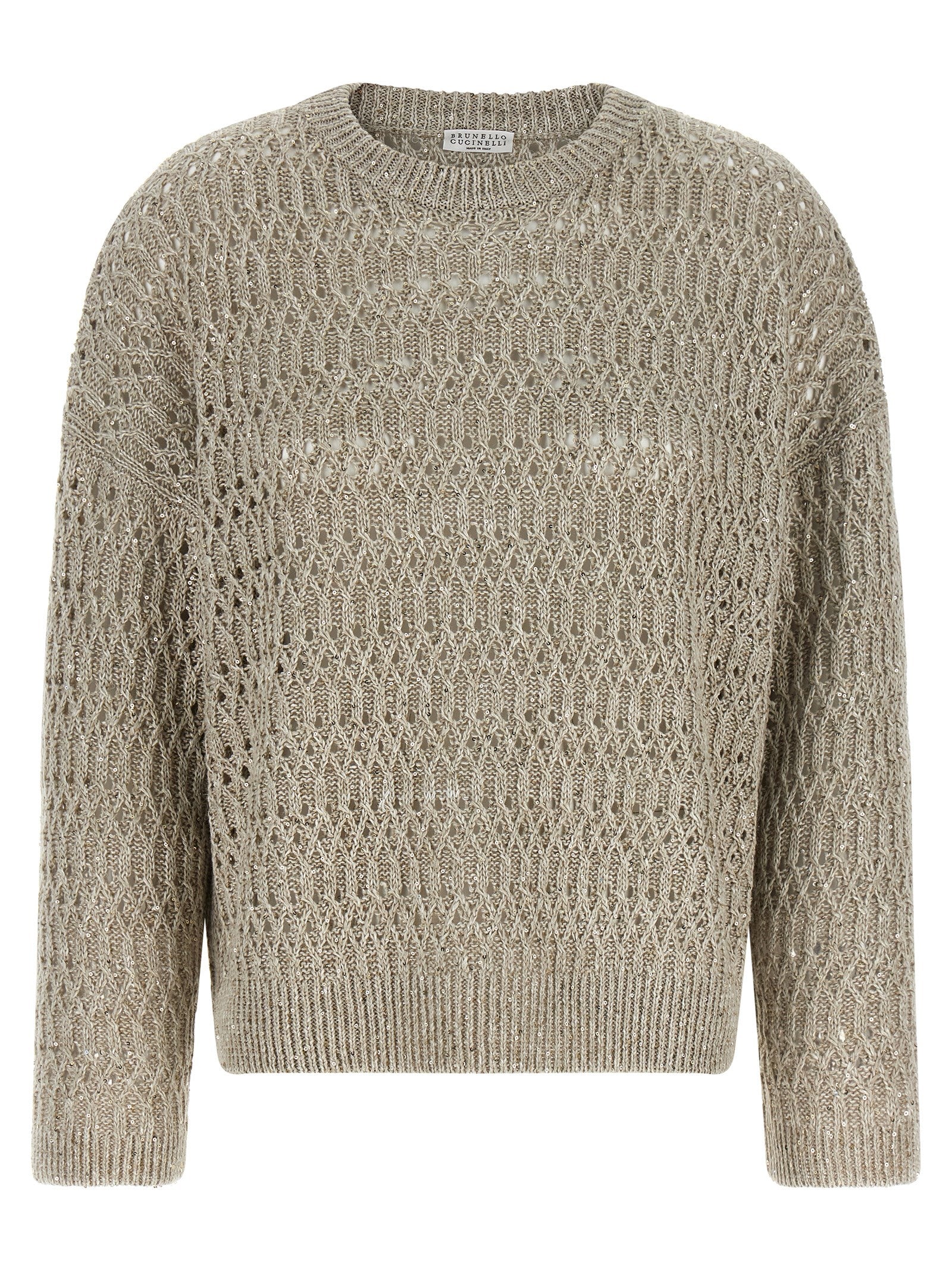 Brunello Cucinelli Women 'Dazzling Braids' Sweater