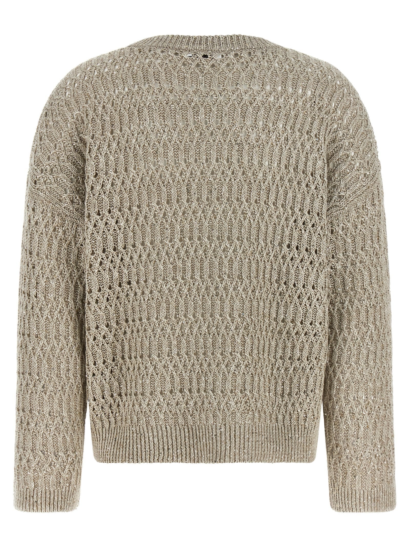 Brunello Cucinelli Women 'Dazzling Braids' Sweater