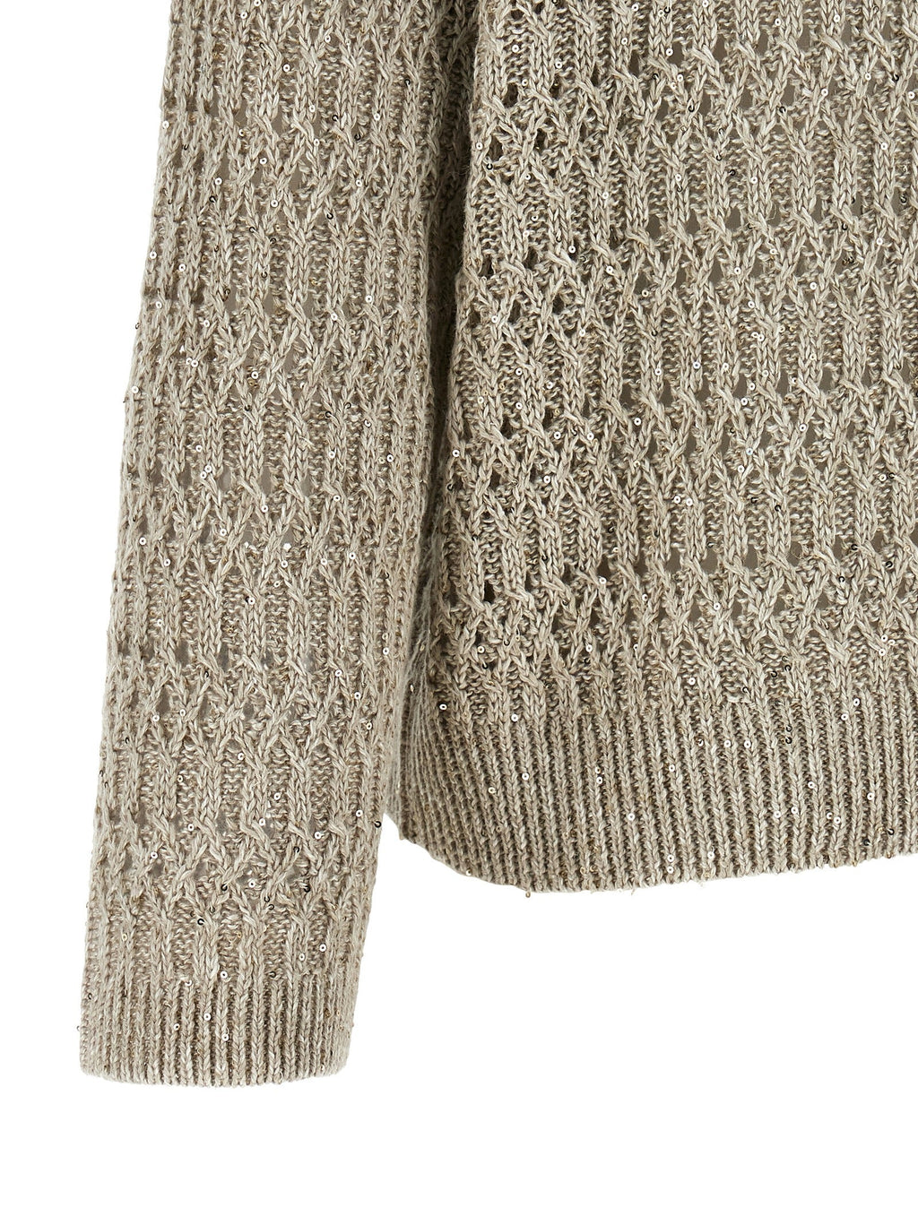 Brunello Cucinelli Women 'Dazzling Braids' Sweater