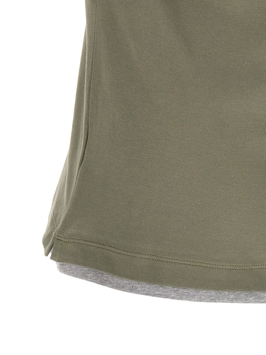 Brunello Cucinelli Men 'Faux Layering' Polo Shirt