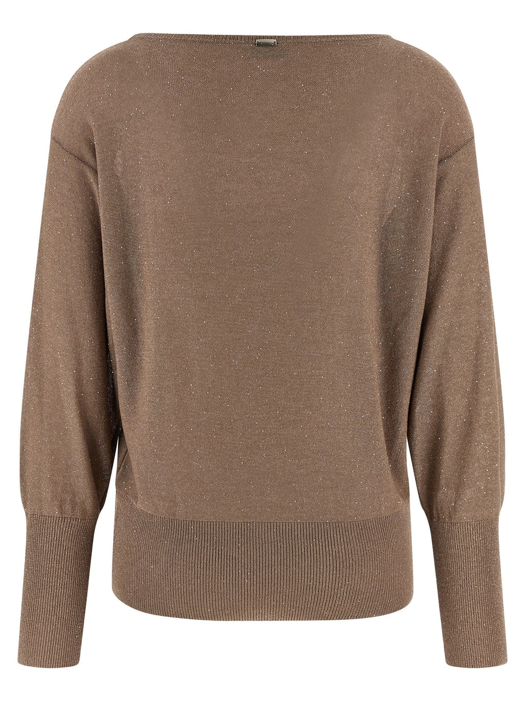 Herno Women Lamé And Sequin Yarn Sweater