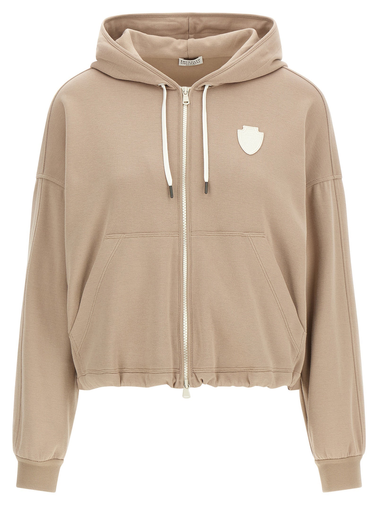 Brunello Cucinelli Women Heraldic Coat Of Arms Hoodie