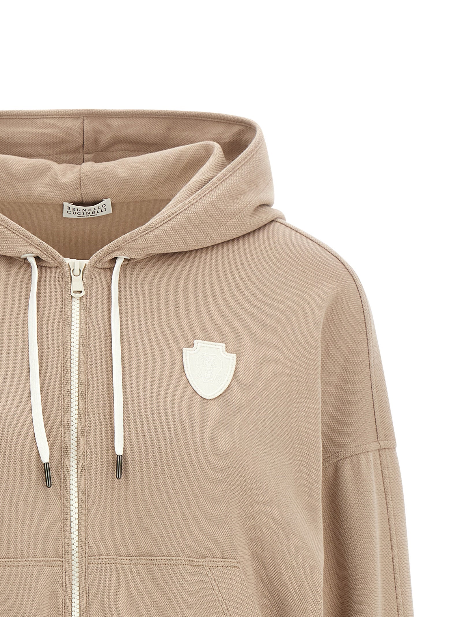 Brunello Cucinelli Women Heraldic Coat Of Arms Hoodie
