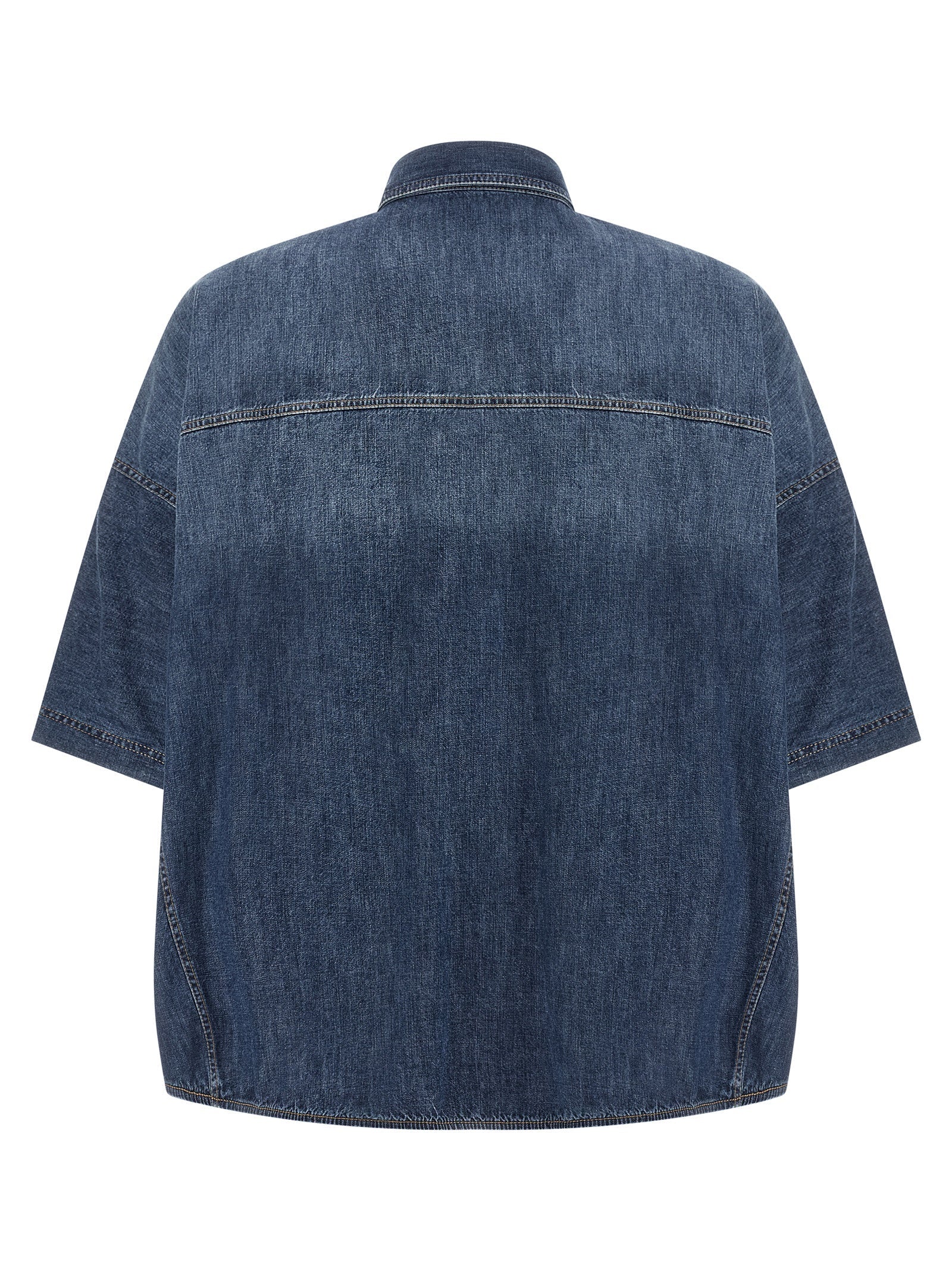 Brunello Cucinelli Women Lightweight Denim Shirt
