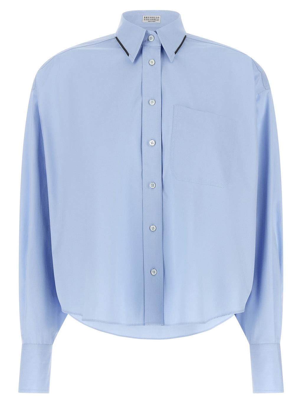 Brunello Cucinelli Women 'Shiny Trim' Shirt