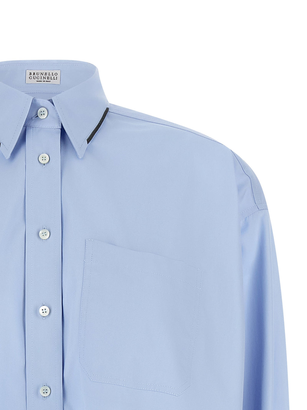 Brunello Cucinelli Women 'Shiny Trim' Shirt