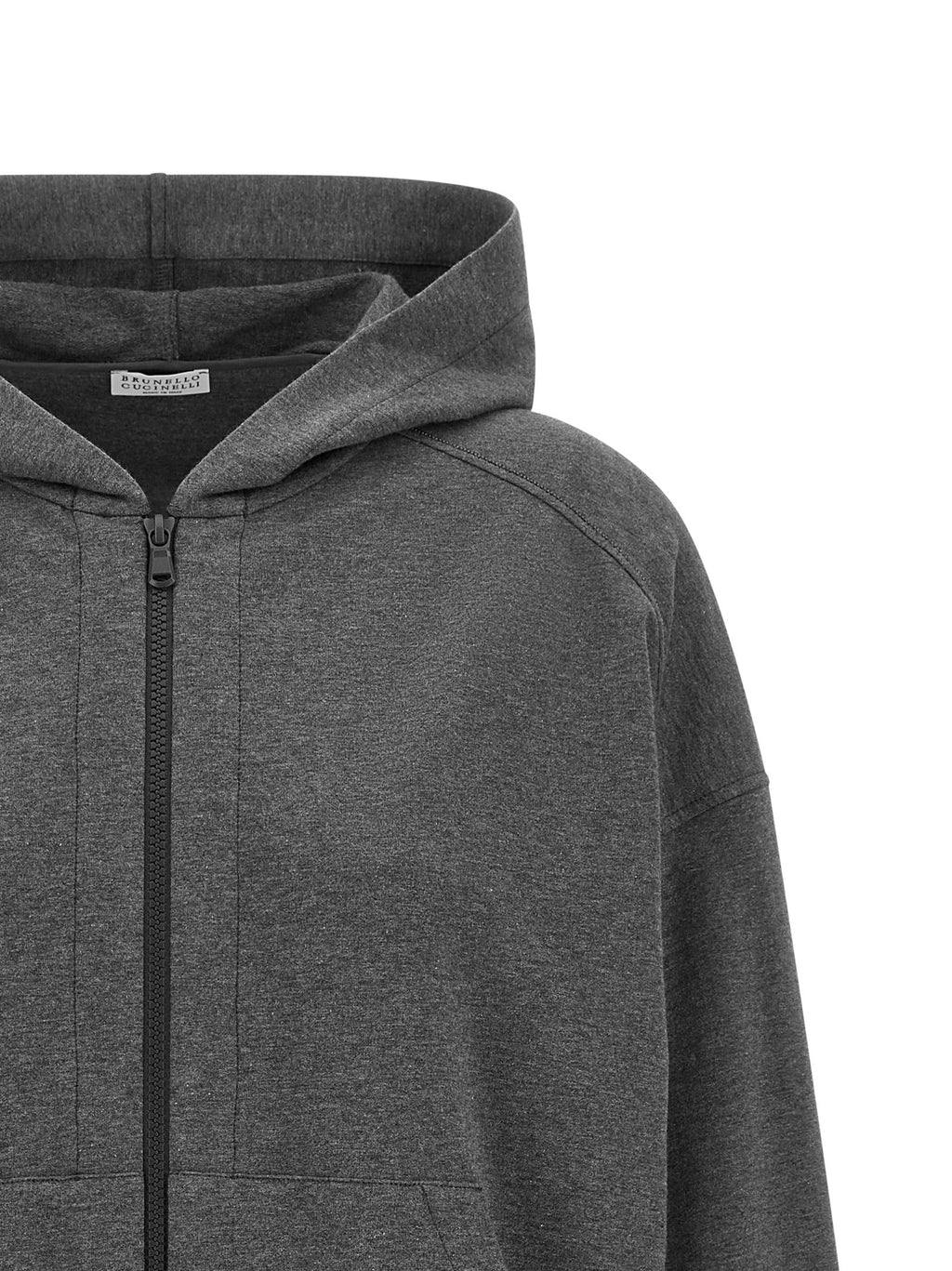 Brunello Cucinelli Women 'Shiny Trims' Hoodie