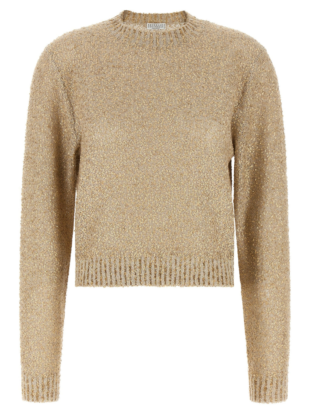 Brunello Cucinelli Women Micro Sequin Sweater