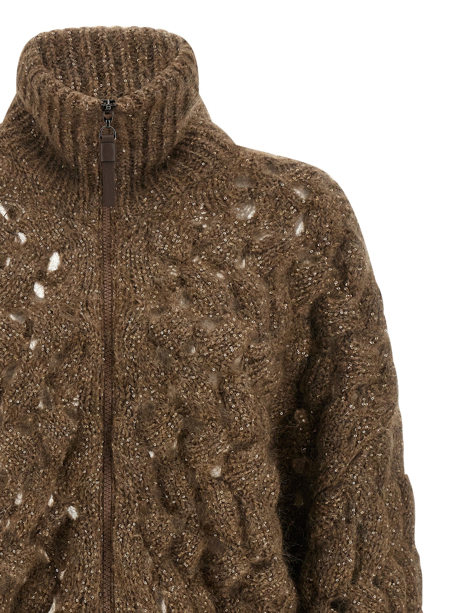 Brunello Cucinelli Women 'Dazzling Waves' Cardigan