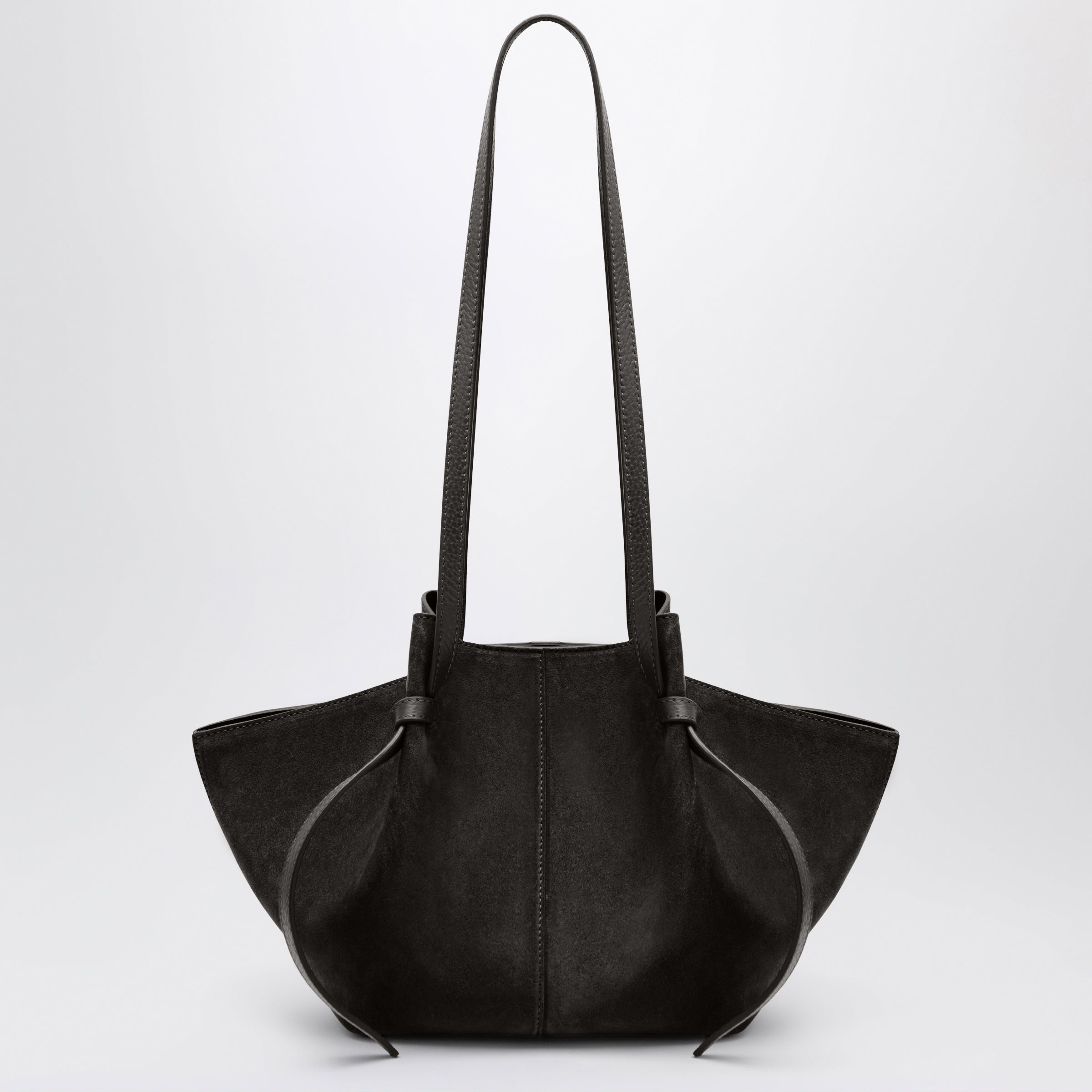 Yuzefi Mochi Bag In Ganache Suede Leather Women