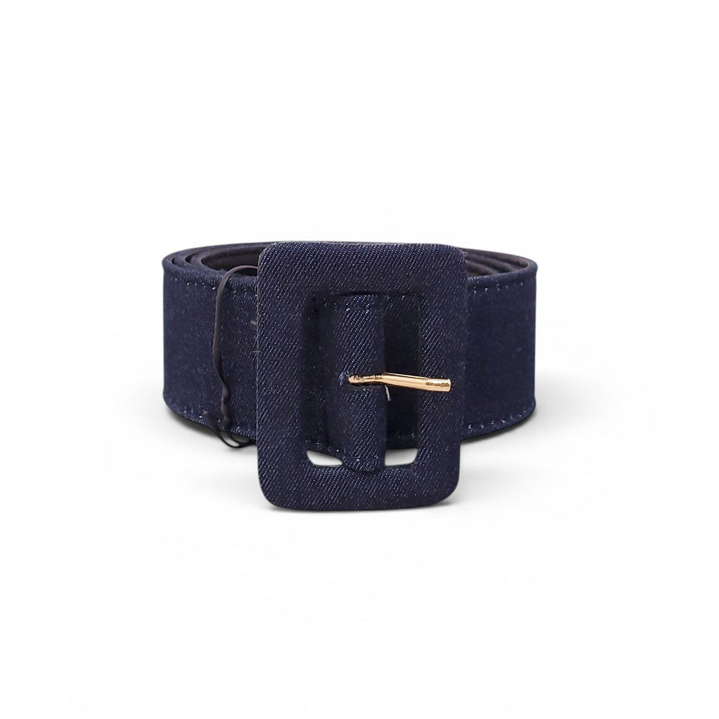MOSCHINO CHEAP AND CHIC DENIM BELT - SIZE 44