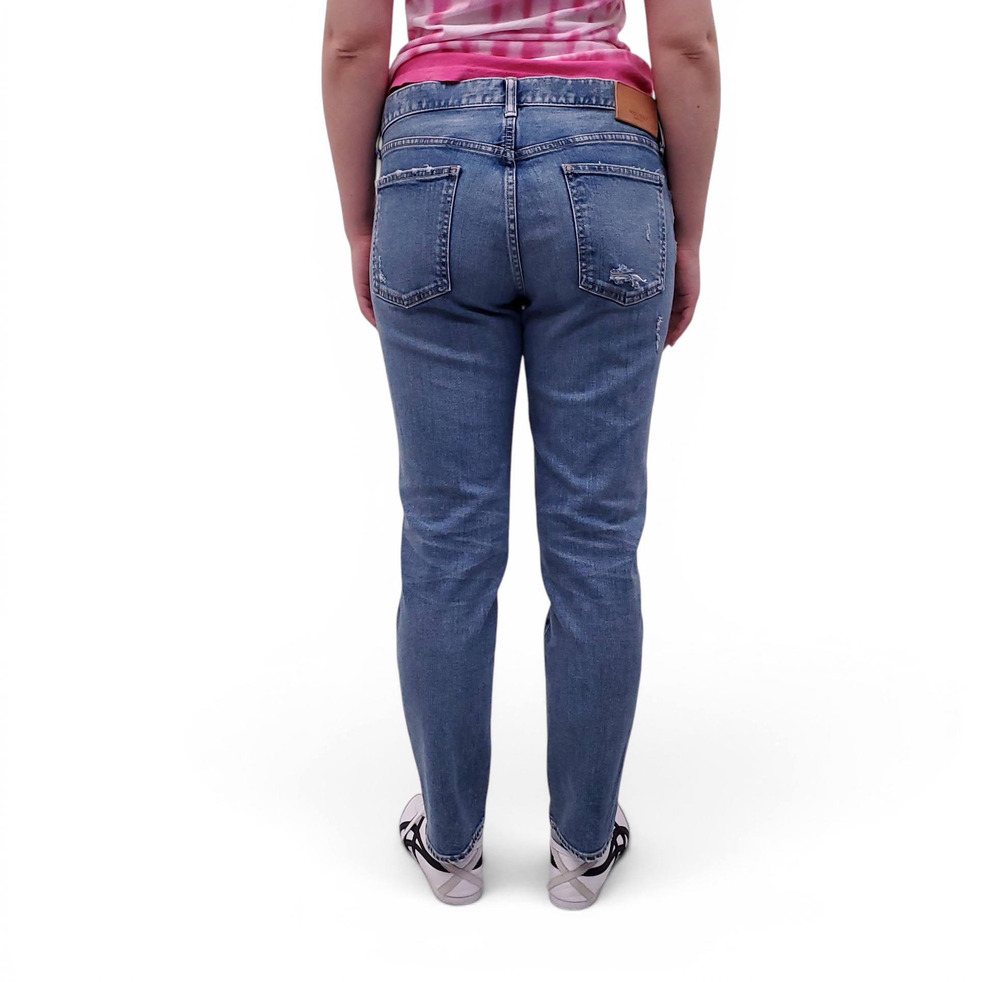 MOUSSY MEDIUM WASH SKINNY JEANS - SIZE 30