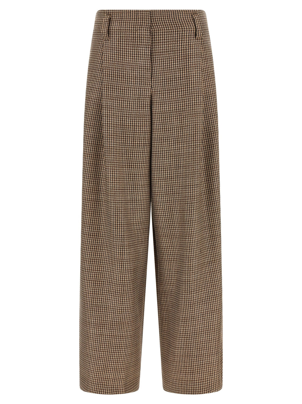 Brunello Cucinelli Women Prince Of Wales Lamé Pants