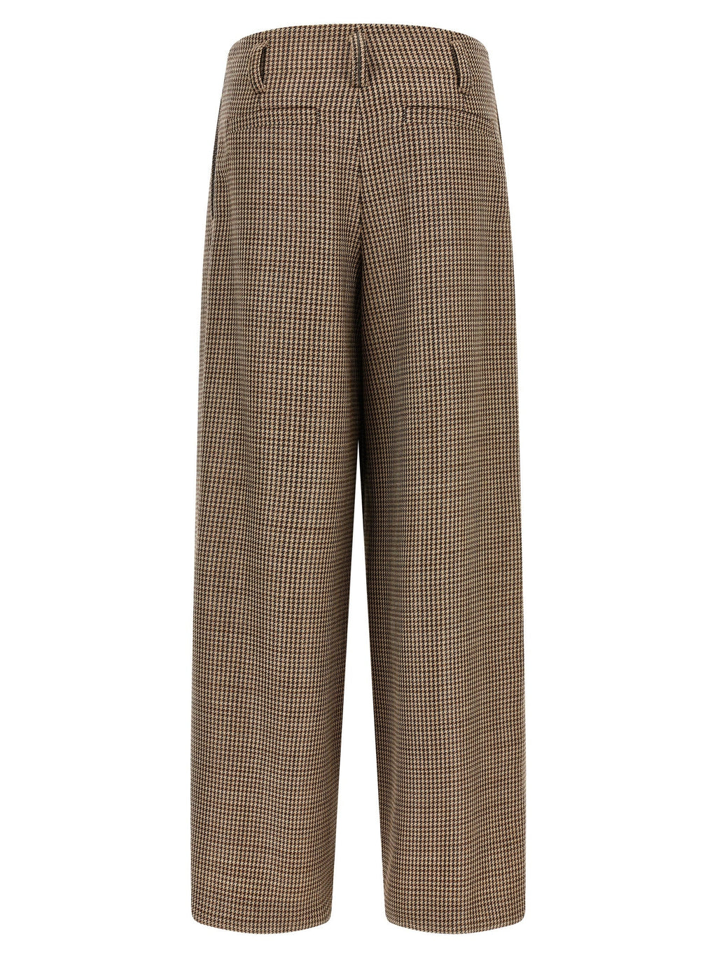 Brunello Cucinelli Women Prince Of Wales Lamé Pants