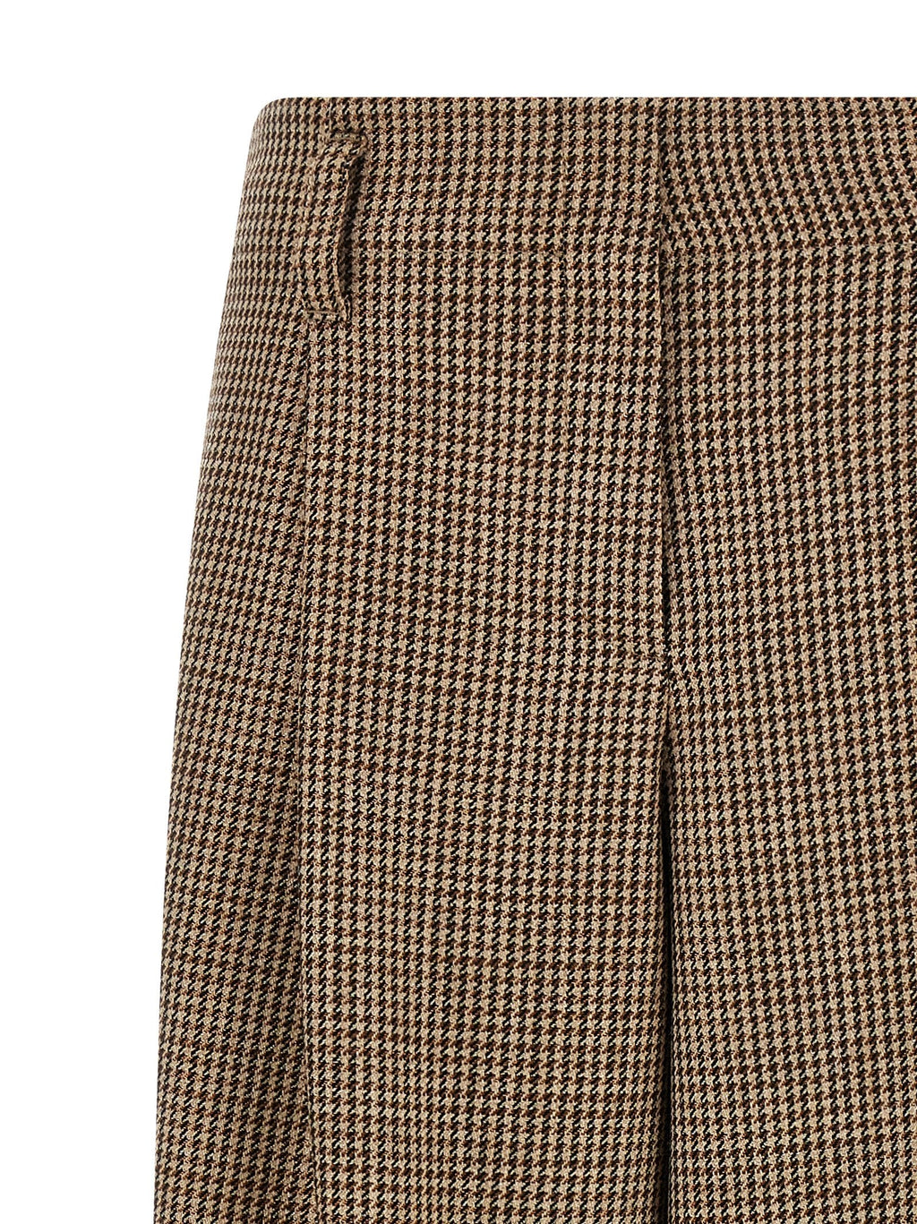 Brunello Cucinelli Women Prince Of Wales Lamé Pants