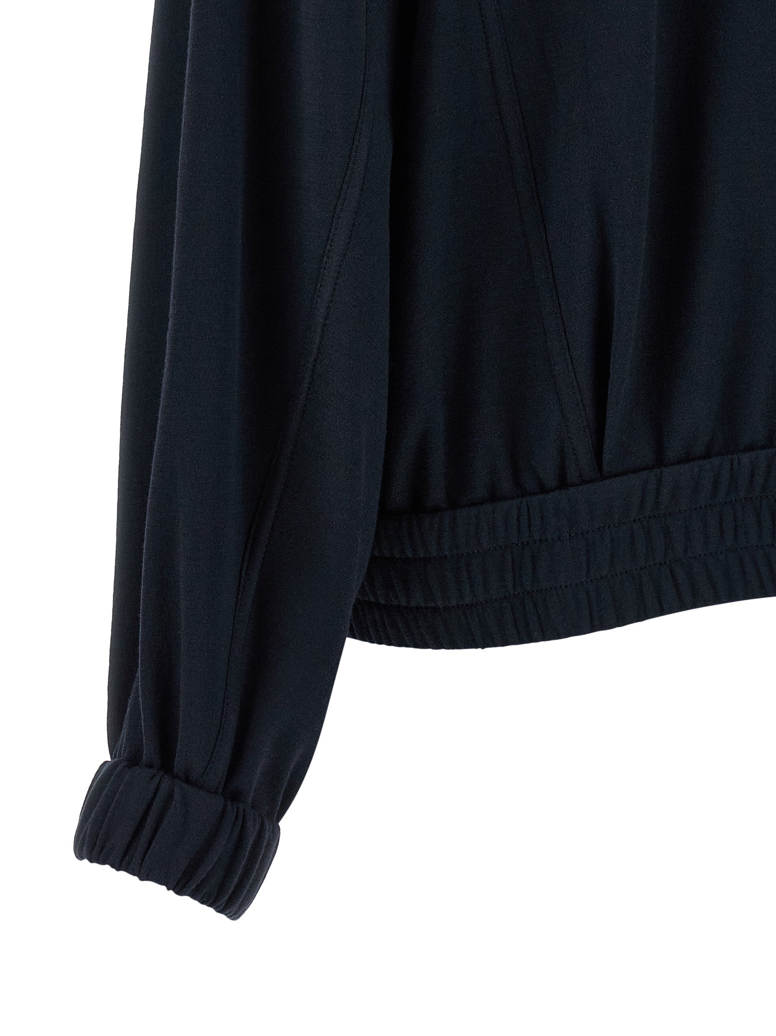 Brunello Cucinelli Women 'Shiny Zipper Pull' Sweatshirt