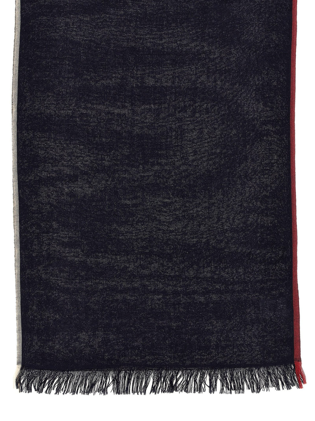 Brunello Cucinelli Men Contrast Border Scarf
