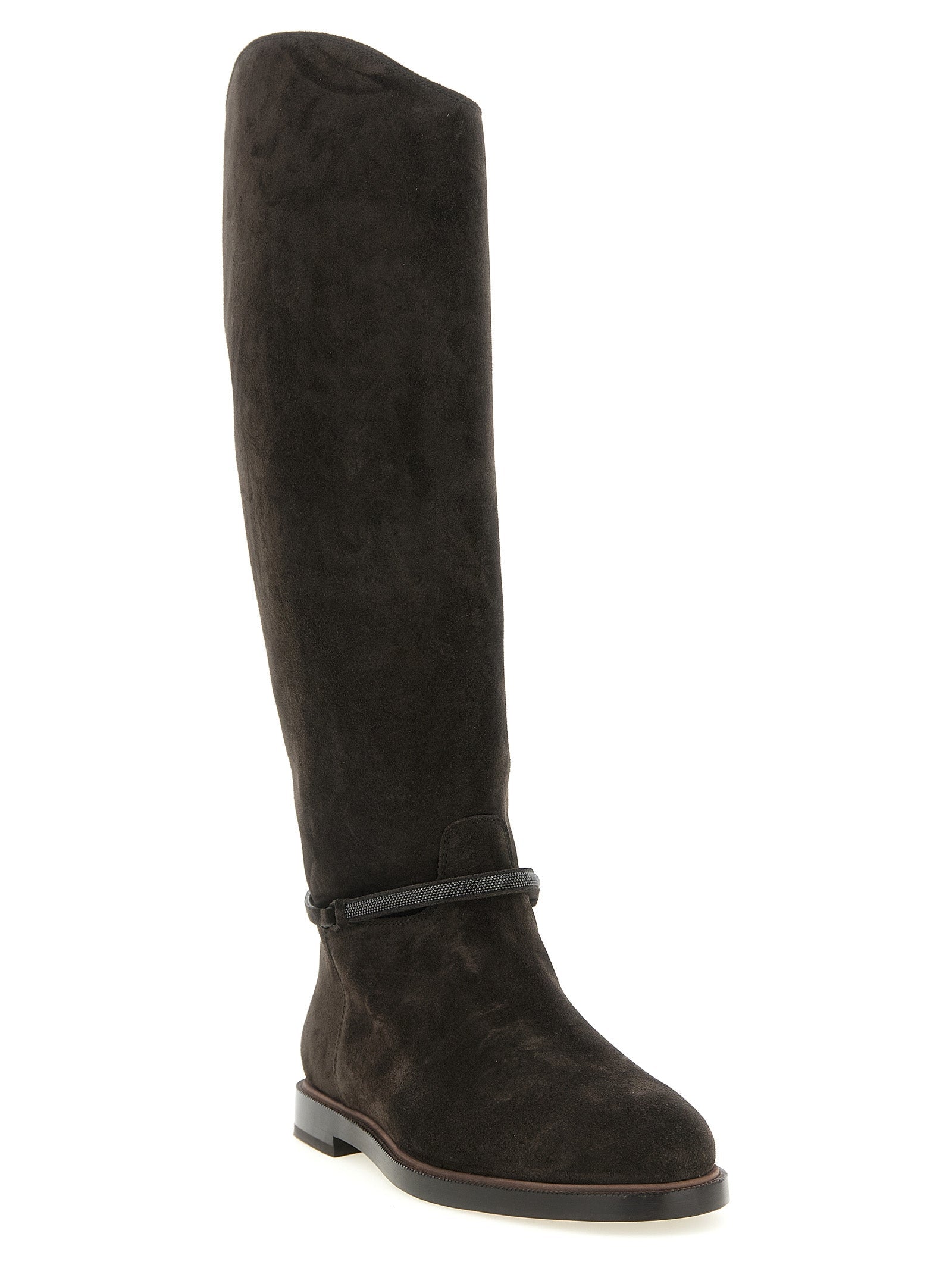 Brunello Cucinelli Women Suede Boots