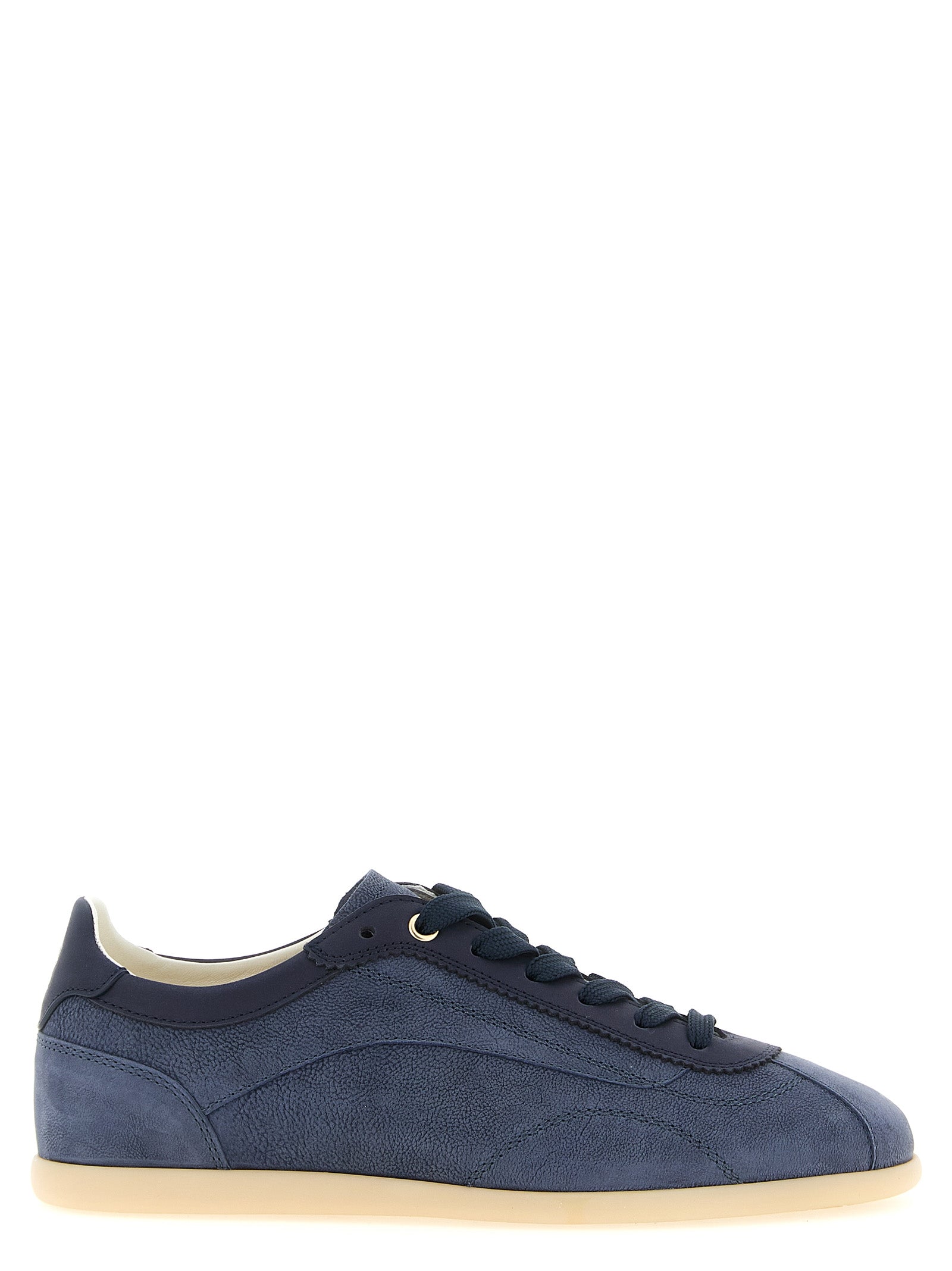 Brunello Cucinelli Men Texture Nubuck Sneakers