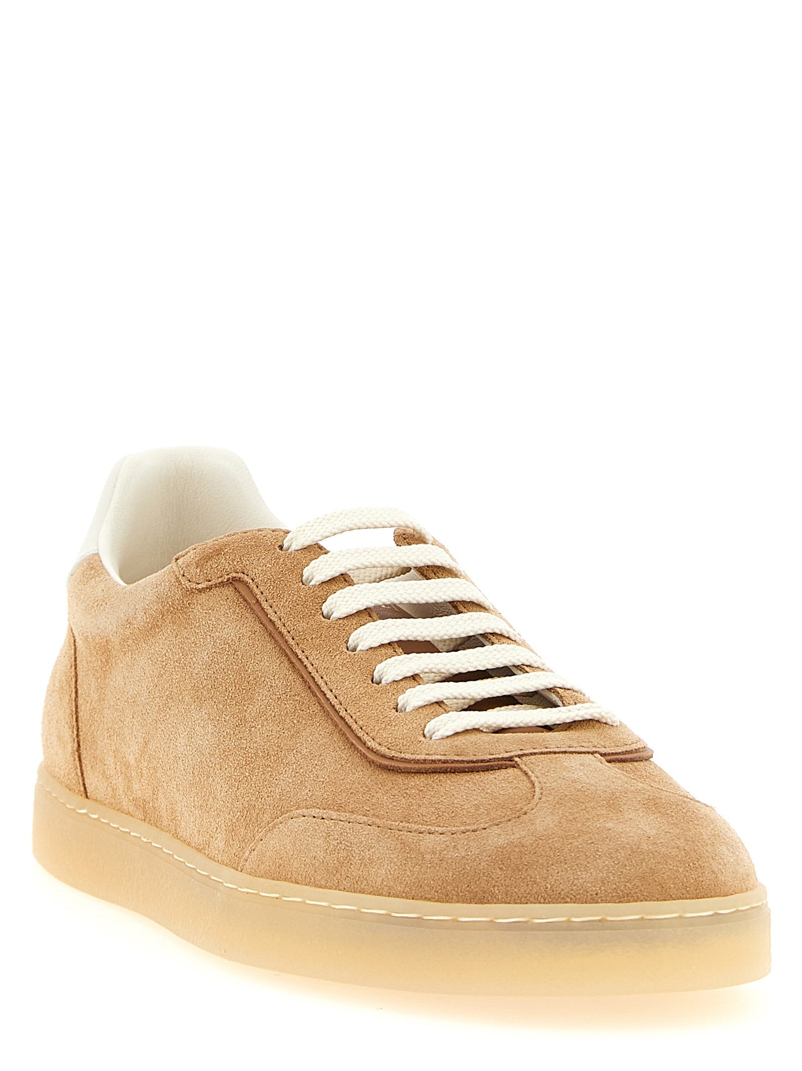Brunello Cucinelli Men Suede Sneakers