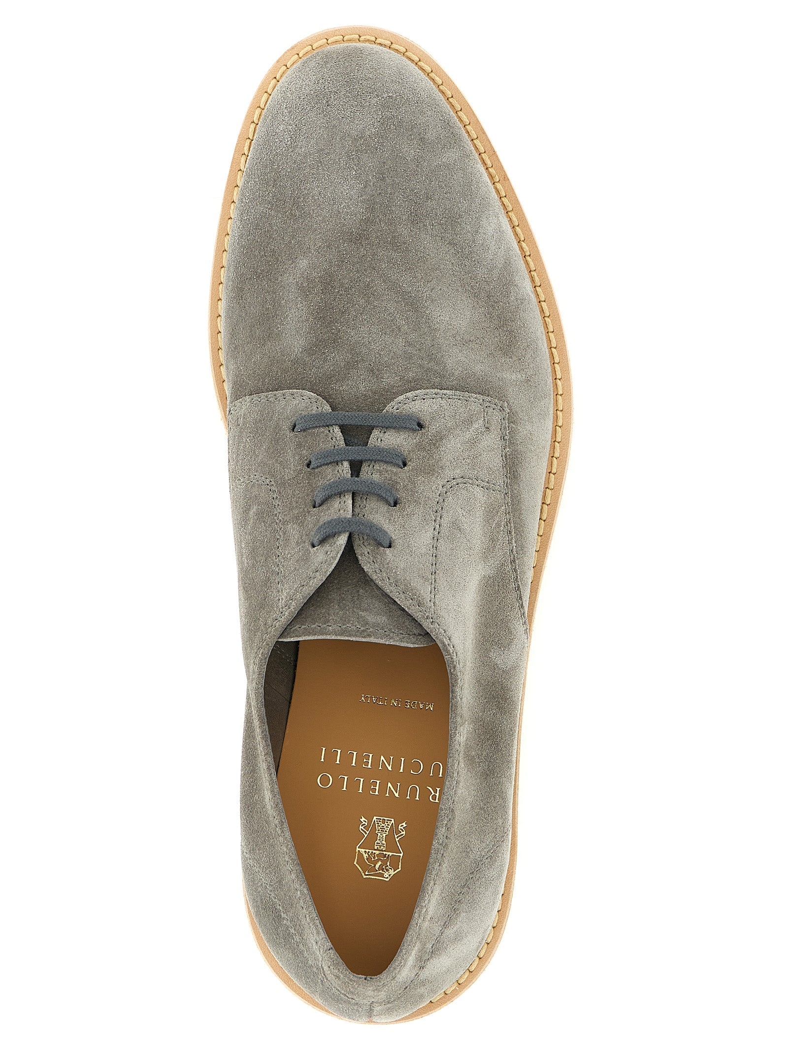 Brunello Cucinelli Men 'Derby Light' Lace Up Shoes