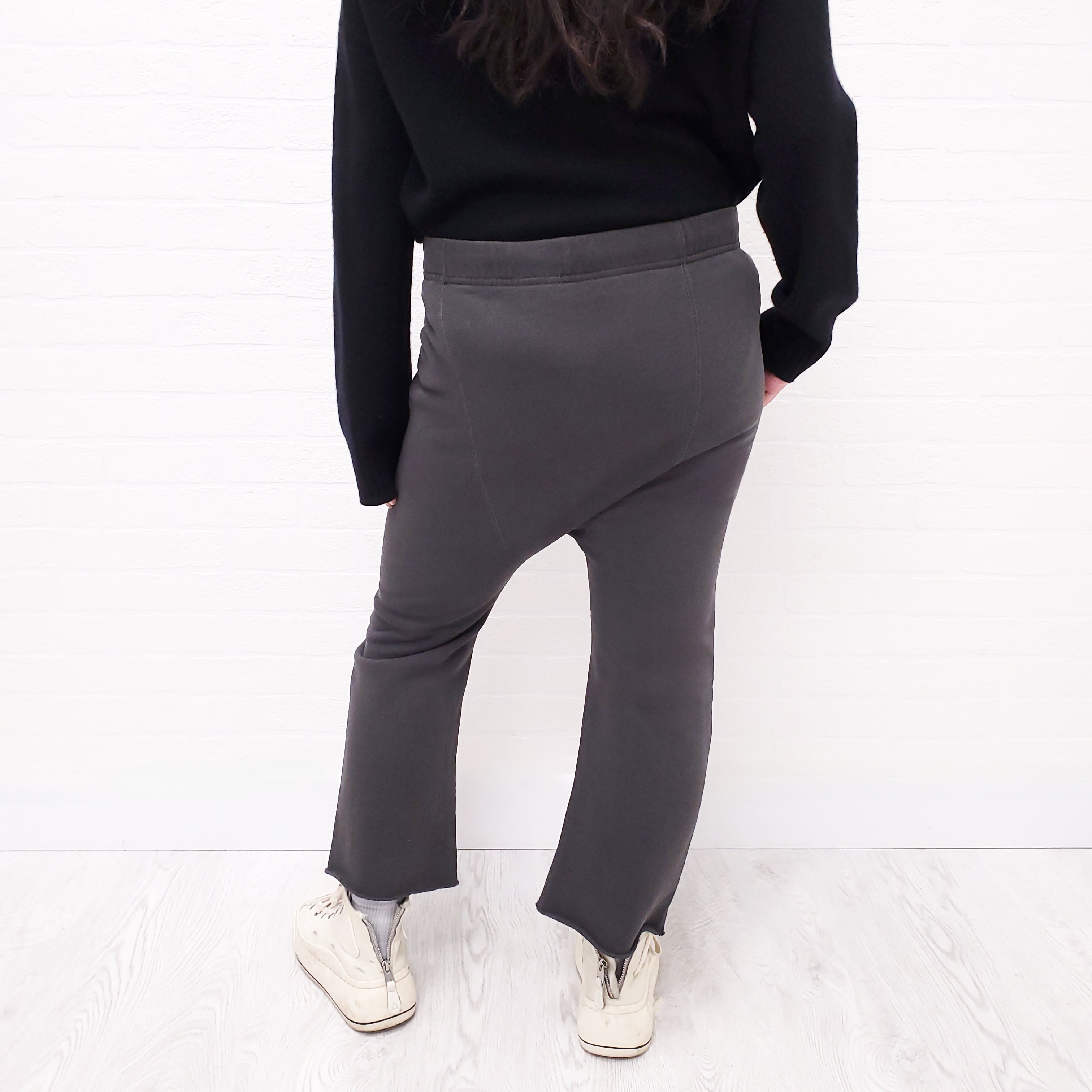 NILI LOTAN GREY HAREM SWEATPANTS - SIZE XS