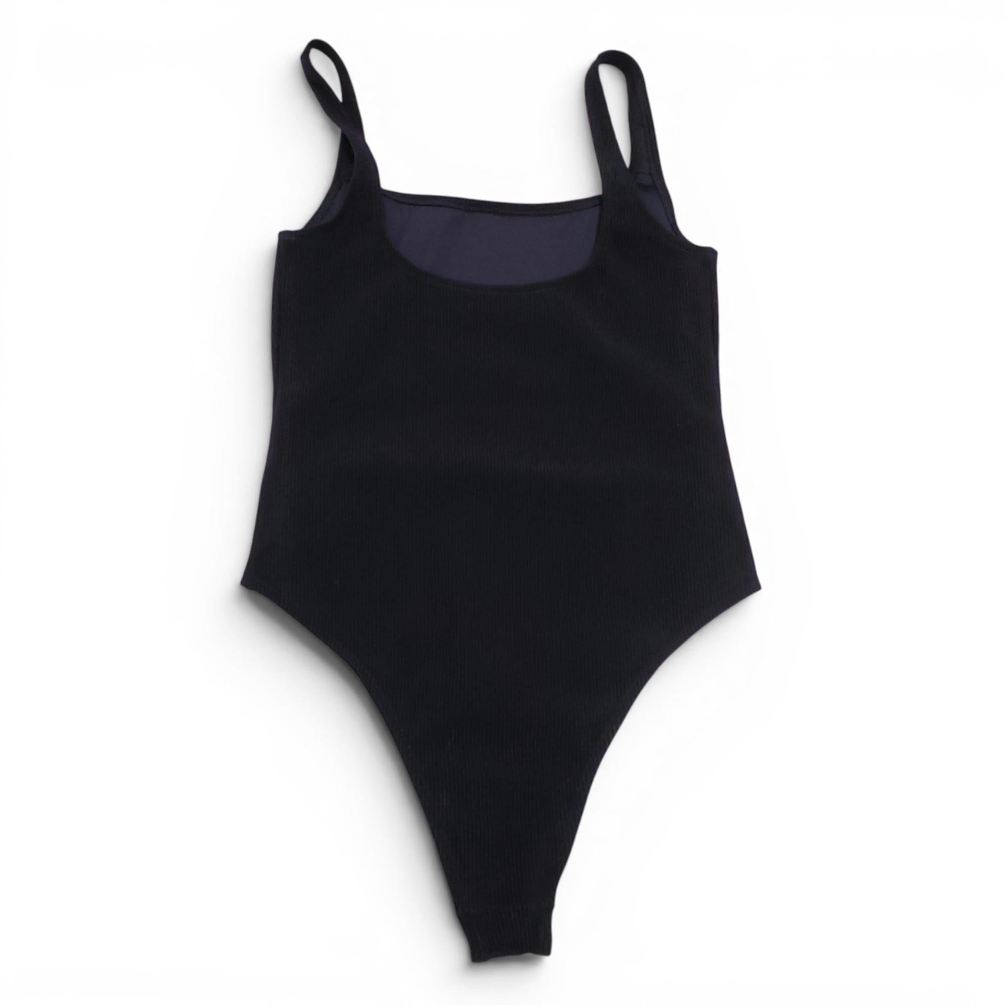 OFF-WHITE BLACK ONE-PIECE SWIMSUIT - SIZE 44