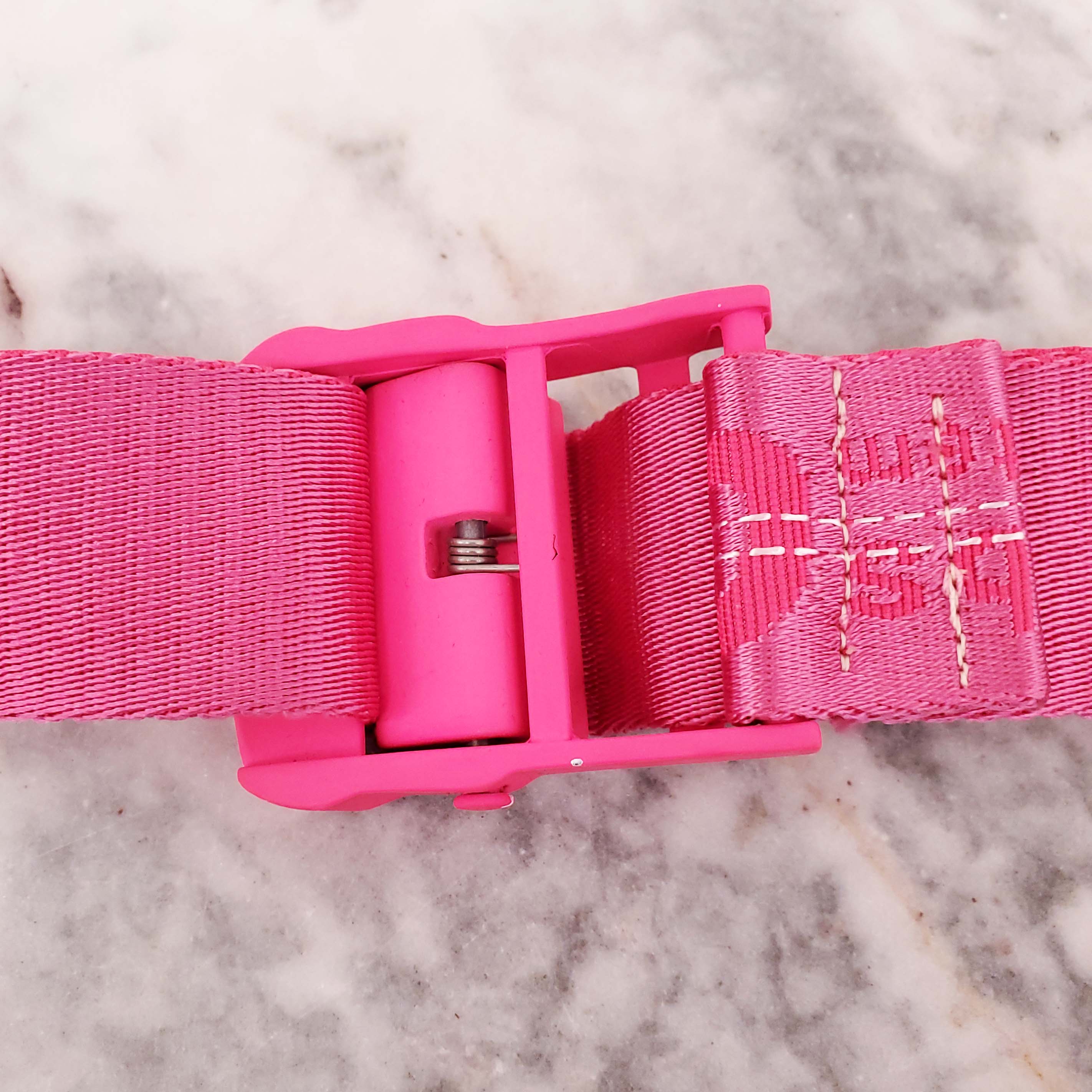 OFF-WHITE PINK INDUSTRIAL BELT - SIZE O/S