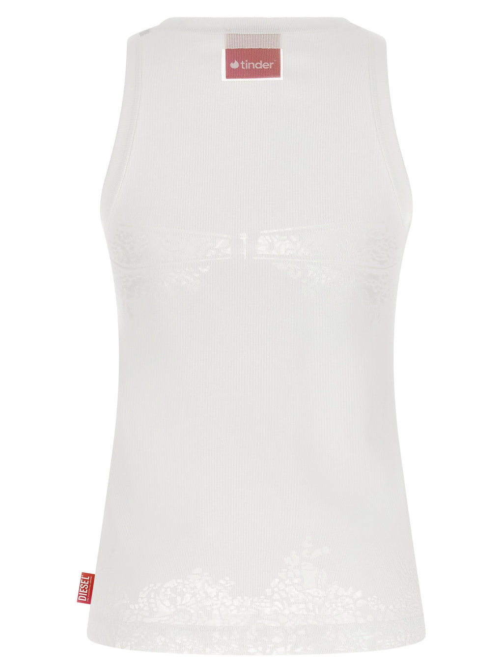 Diesel Women Diesel X Tinder 'Pr-T-Anki-Lace-R' Tank Top