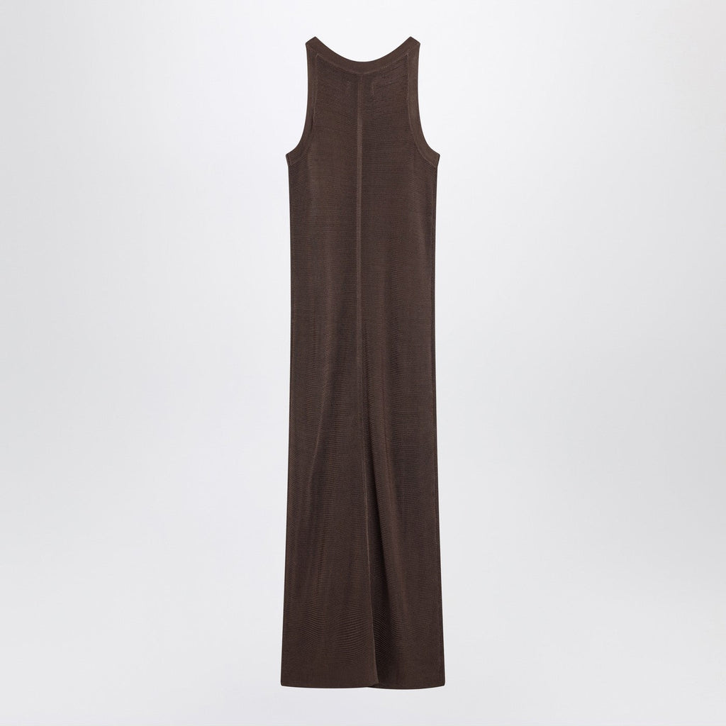 Loulou De Saison Brown Pablo Knitted Dress Women