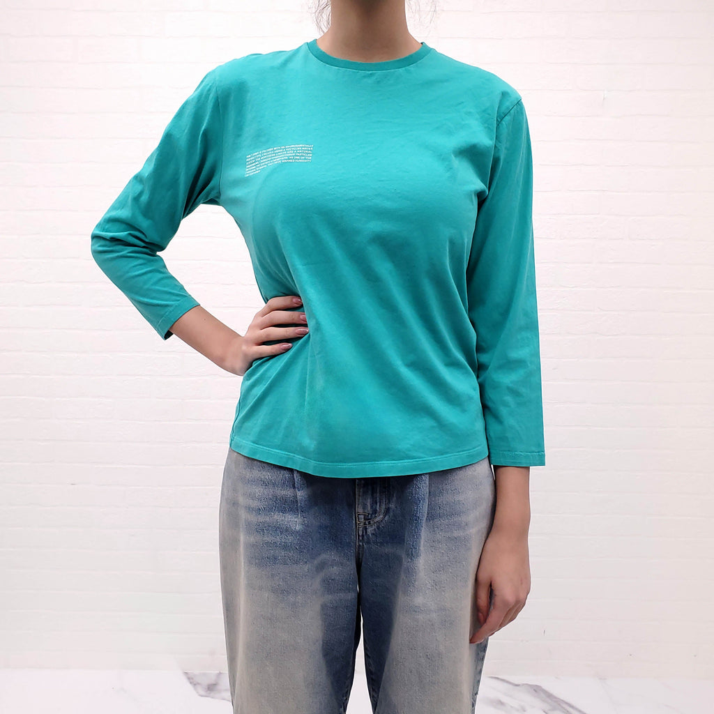 PANGAIA BLUE LONG SLEEVE - SIZE XXS