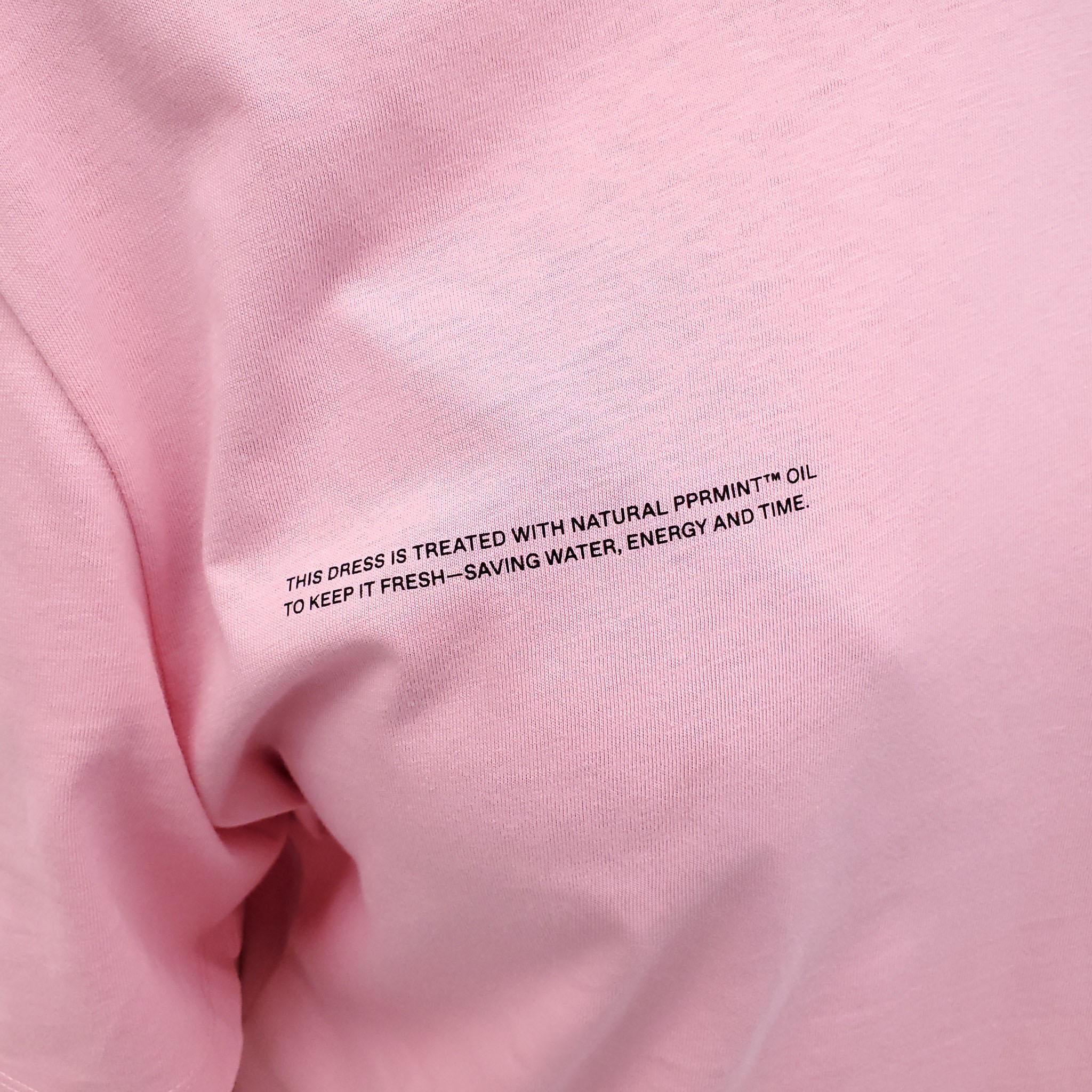 PANGAIA PINK T-SHIRT DRESS - SIZE M