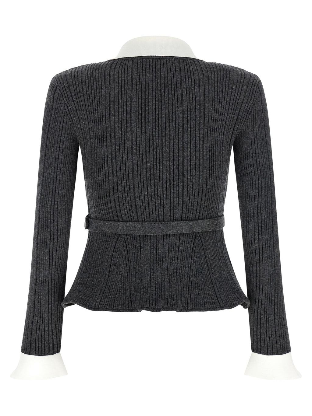 Self Portrait Women Ribbed Cardigan