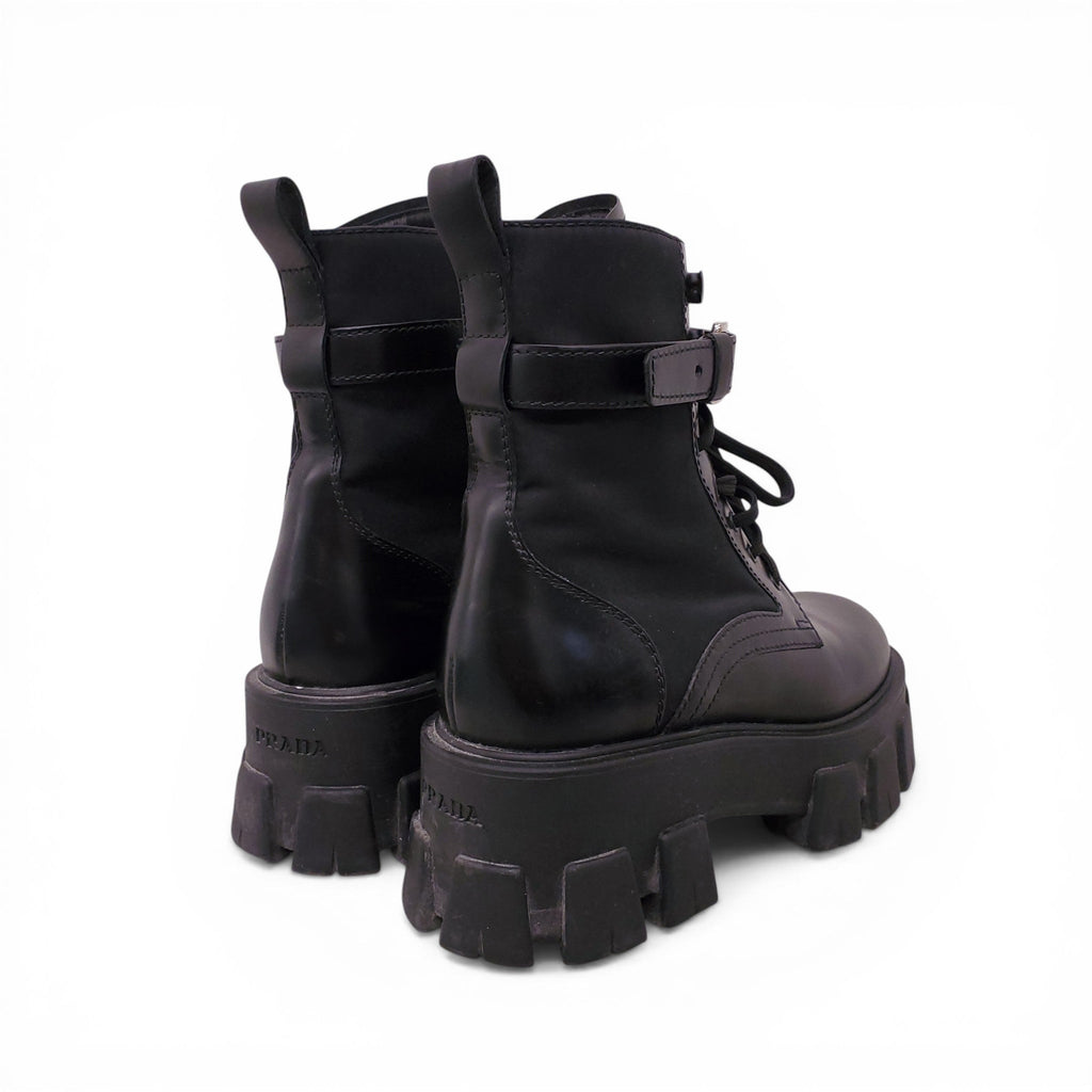 PRADA MOTO BOOTS - SIZE 35.5