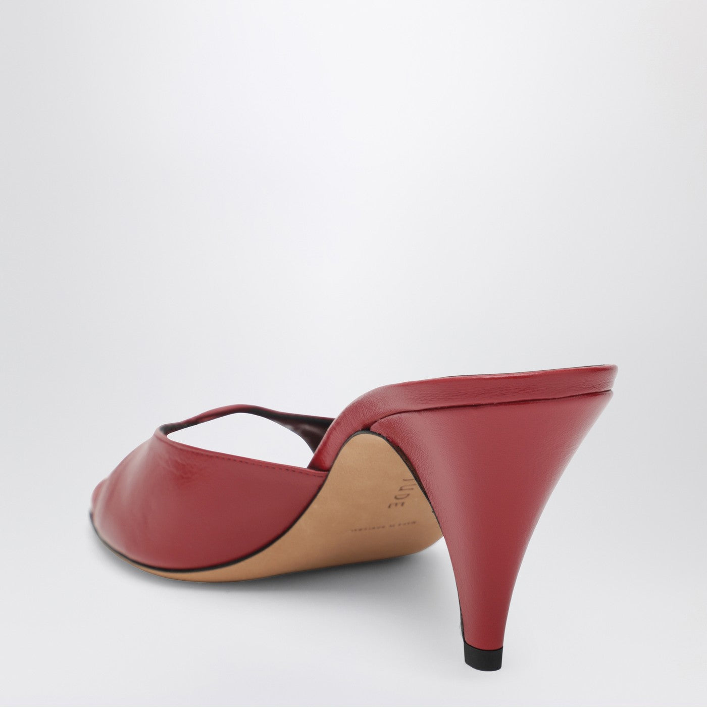 Jude Haze Sandal In Red Leather Women
