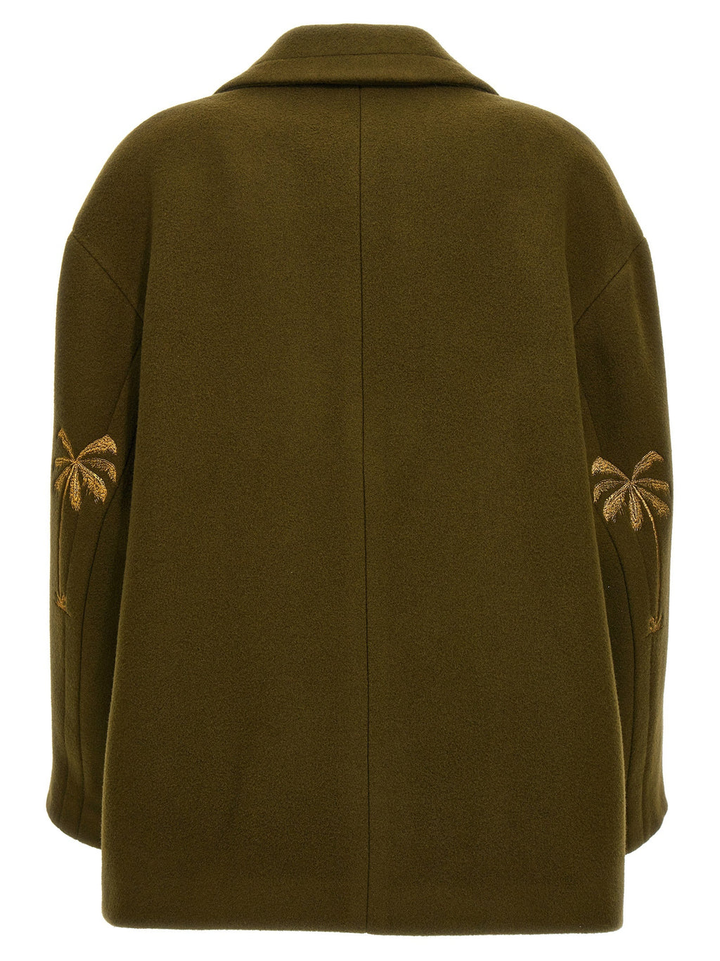 Palm Angels Women Palm Embroidery Coat