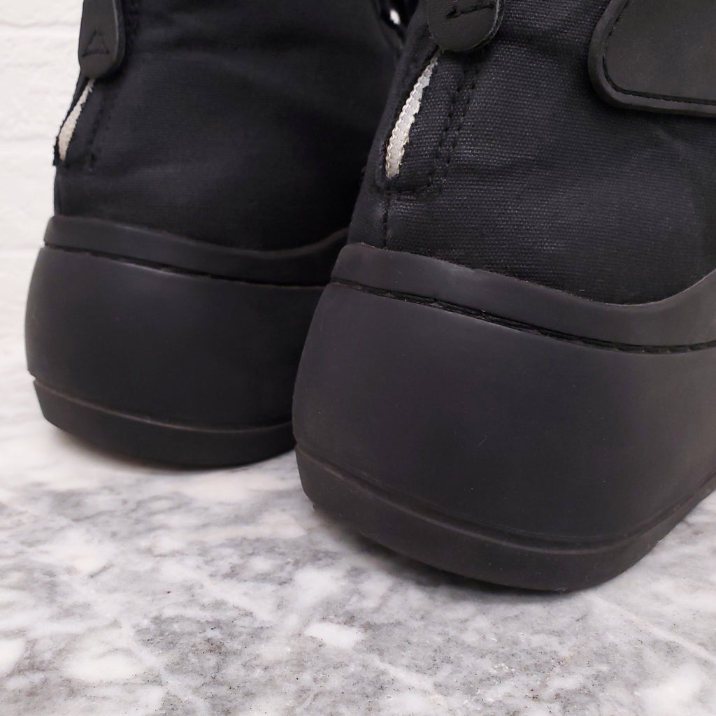 R13 BLACK 'KURT' HIGH TOP SNEAKERS - SIZE 11