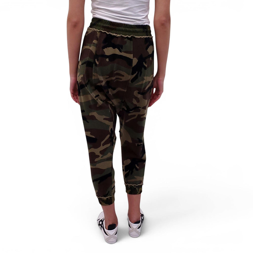 R13 CAMOUFLAGE SWEATPANTS - SIZE XS