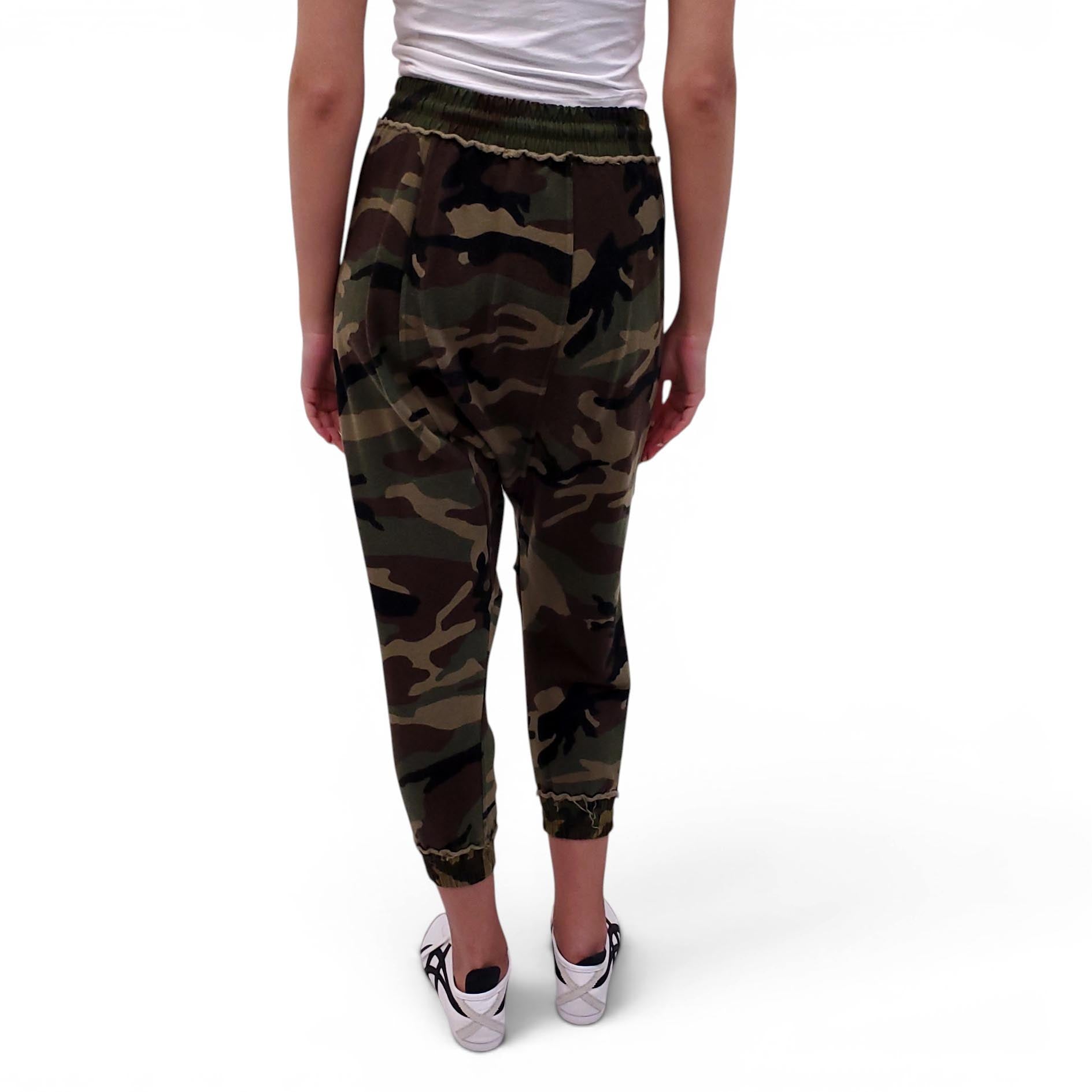R13 CAMOUFLAGE SWEATPANTS - SIZE XS