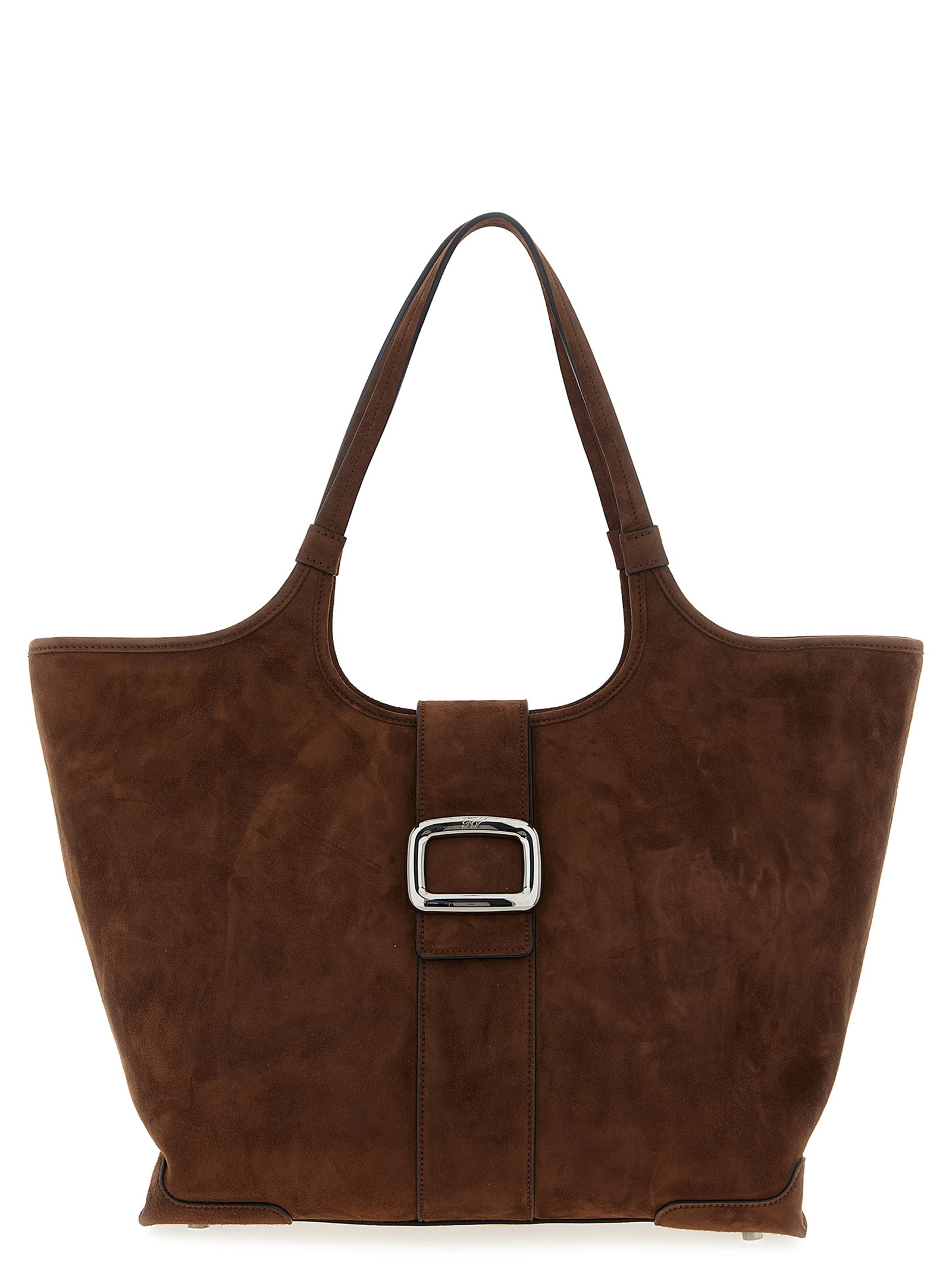 Roger Vivier Women Medium 'Viv' Choc' Shopping Bag
