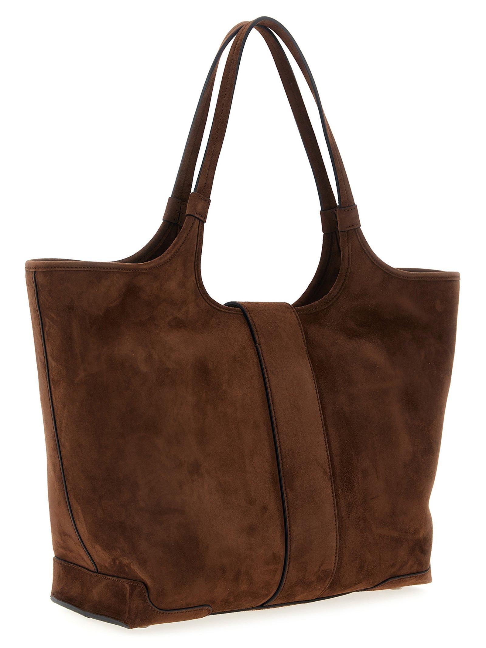 Roger Vivier Women Medium 'Viv' Choc' Shopping Bag