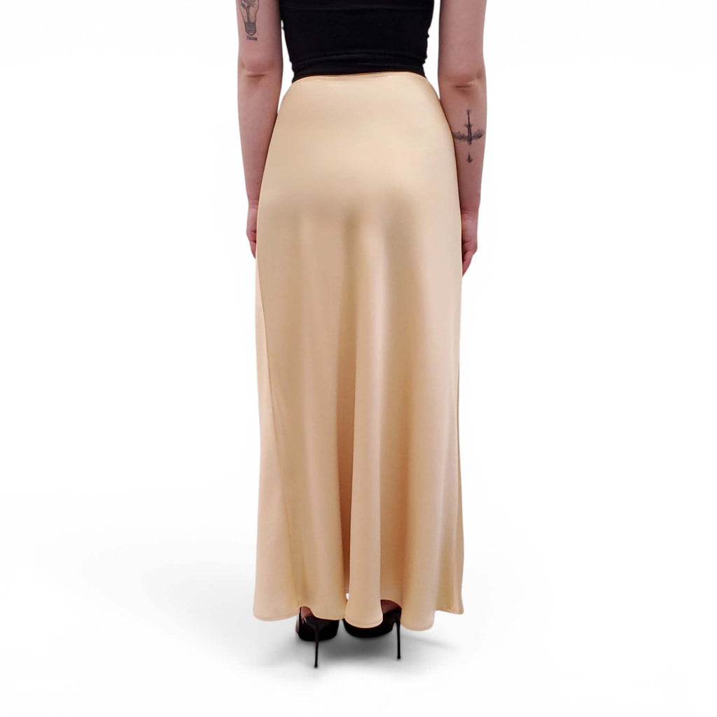 REFORMATION SATIN 'LAYLA' SKIRT - SIZE 10